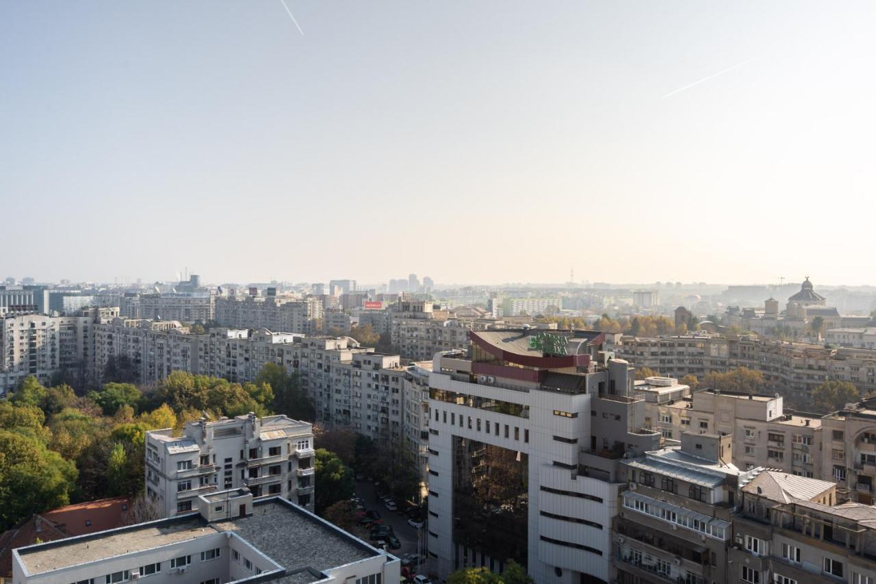 Central Apartment Tower ブカレスト エクステリア 写真
